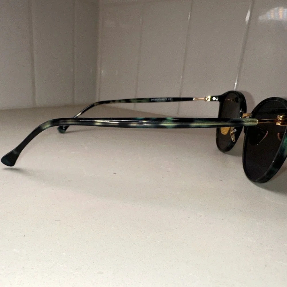 Eyebuydirect Aloft Frames 48-21-142 Gold/Green‎ Tortoise Unisex Designer Eyewear